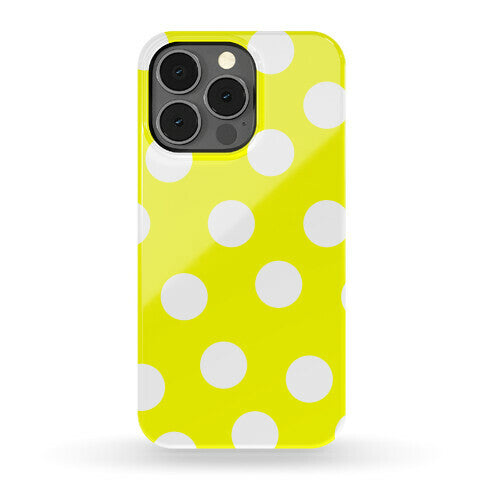 Yellow Polka Dot Case Phone Case